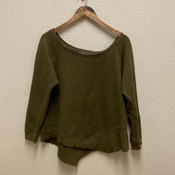 Feel the Piece by Terre Jacobs Wide Neck Asymmetrical Pullover XS/Small - Picture 1 of 5